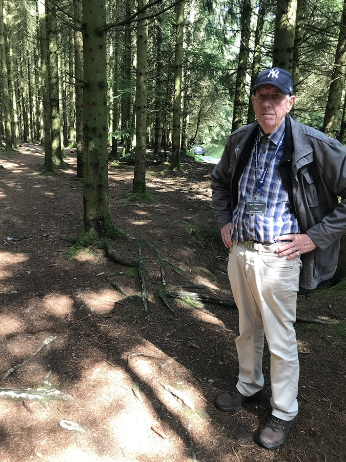 Day 3- 75 year old Foxholes in the forest