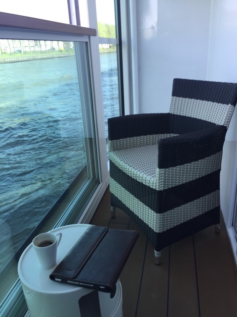 Our private, enclosed balcony