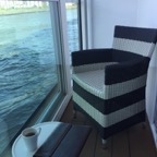 Our private, enclosed balcony
